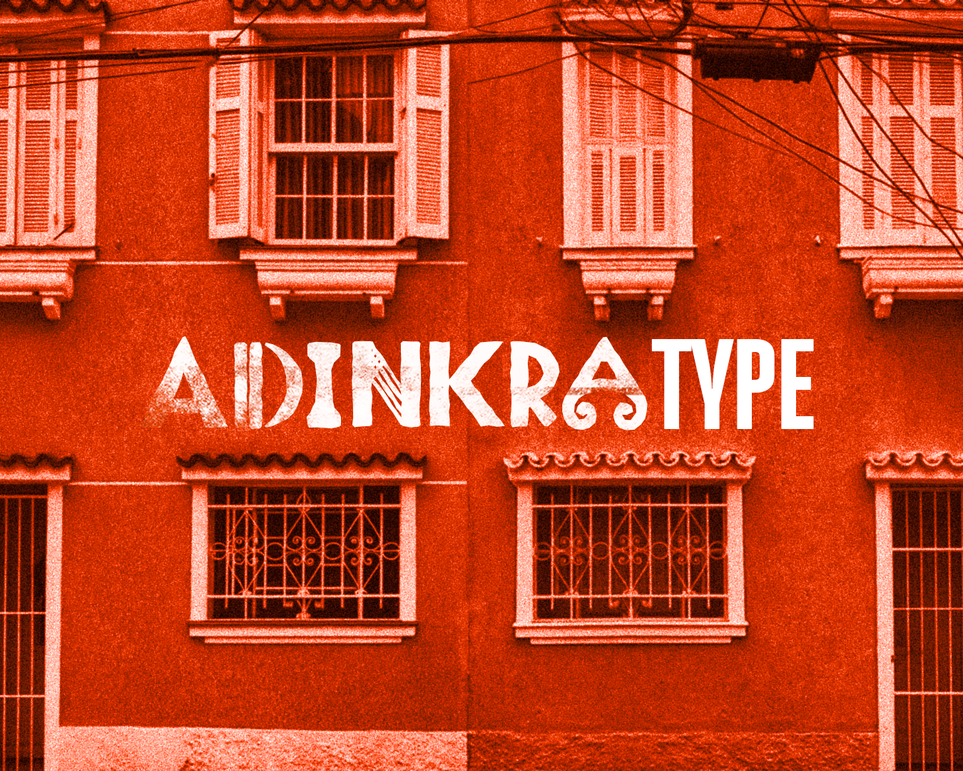 Capa de Adinkra Type
